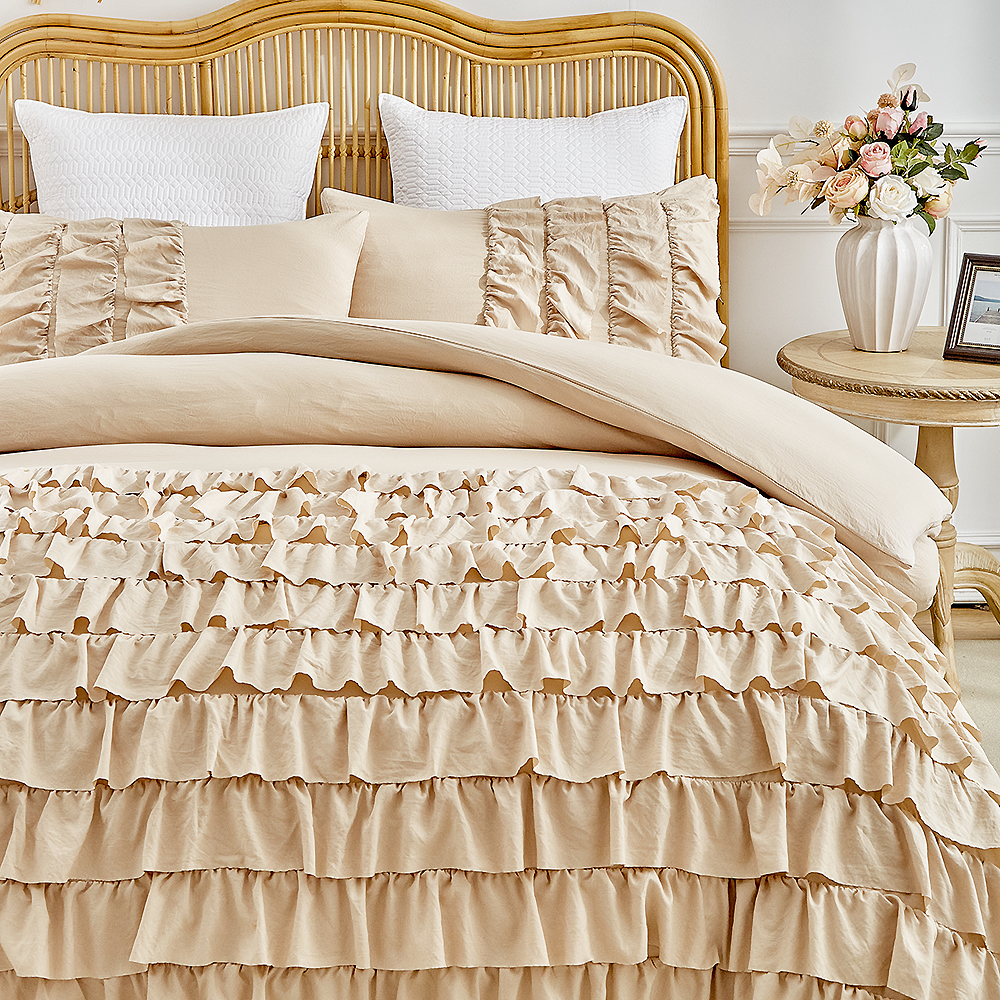 Duvet Cover Bedding Set Twin D - Embroidery Quilt Cover のレビューと価格