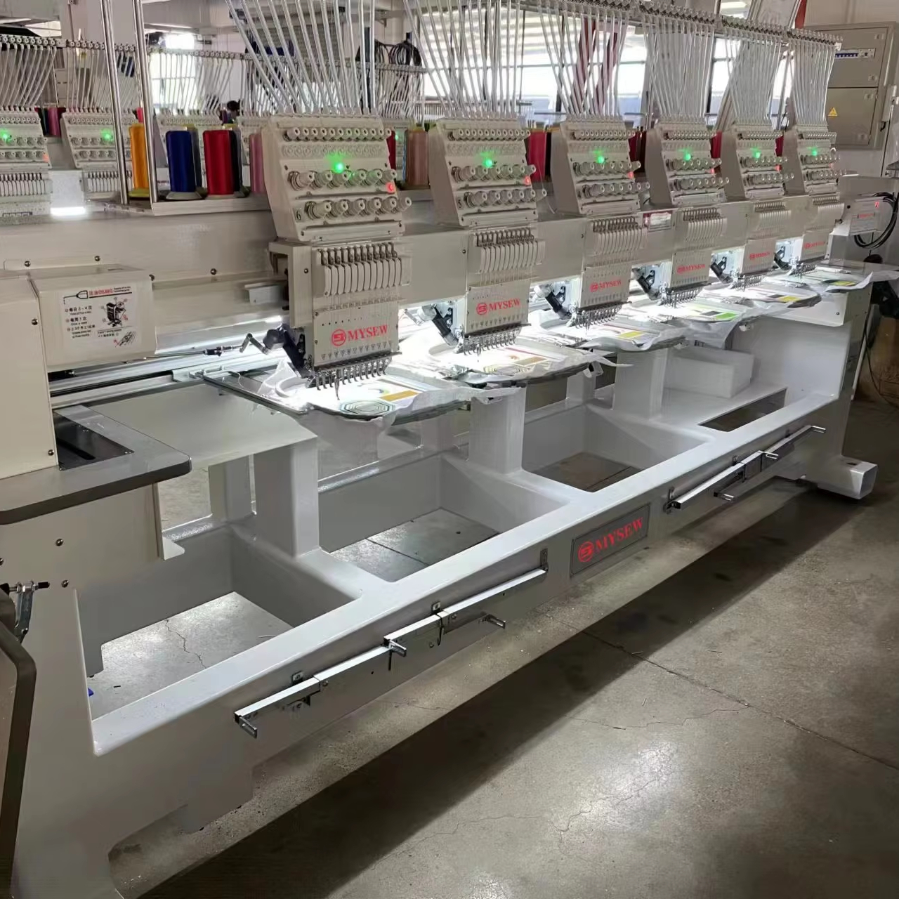 MFGS 1506 15 s 6 Head Automat - Embroidery Hat Machine のレビューと価格