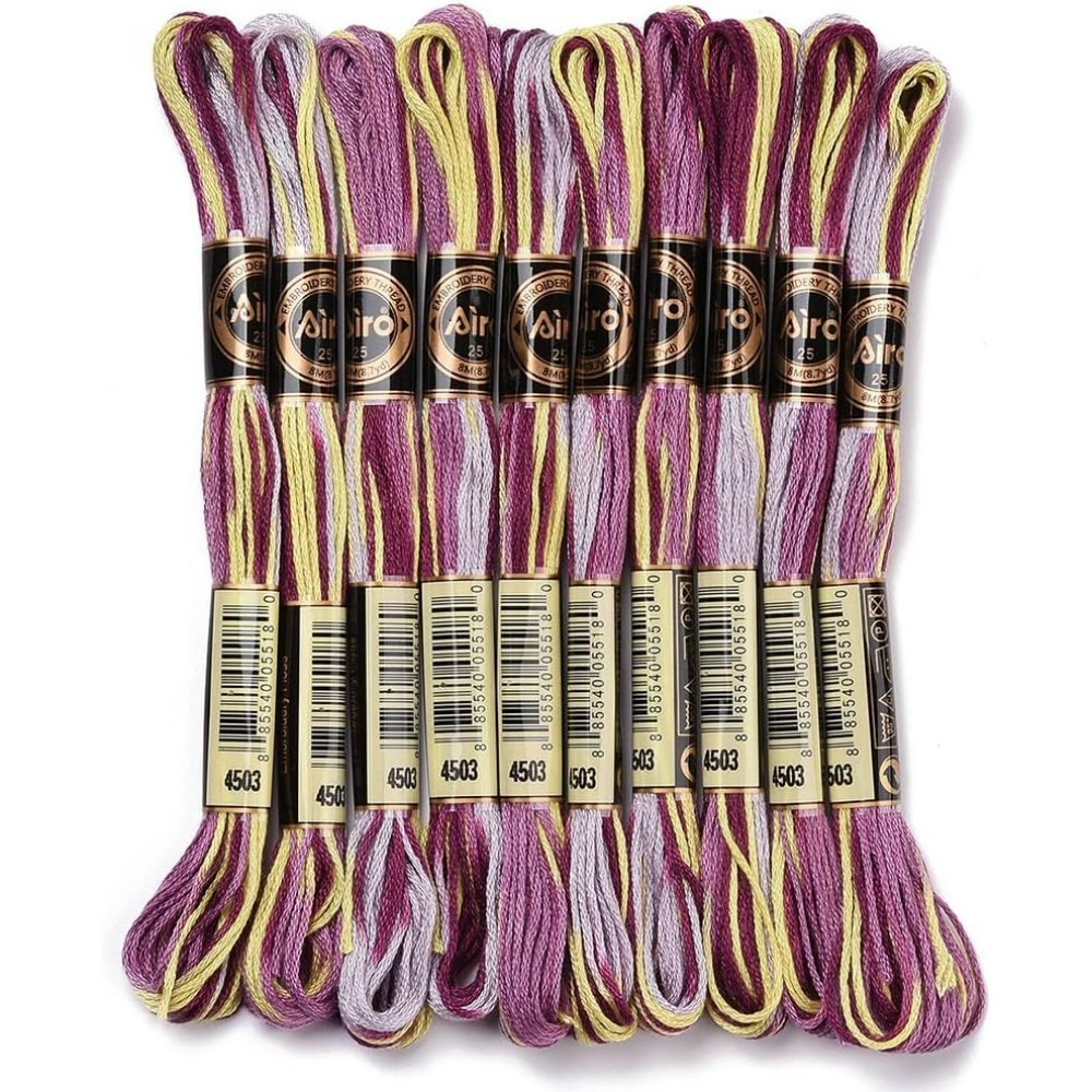 6 Strands Purple Variegated Em - Embroidery Gradient のレビューと価格