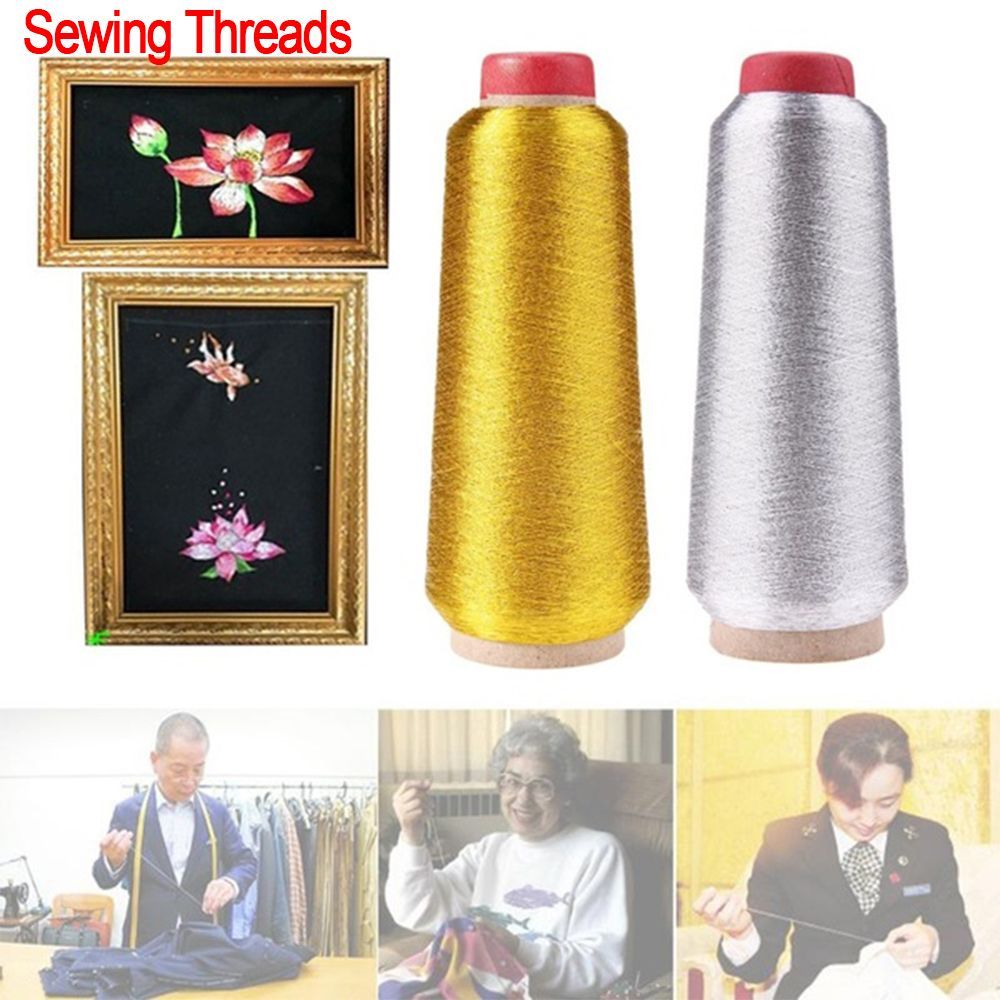 Gold/Silver Embroidery Threads - Embroidery Thread Yarn のレビューと価格