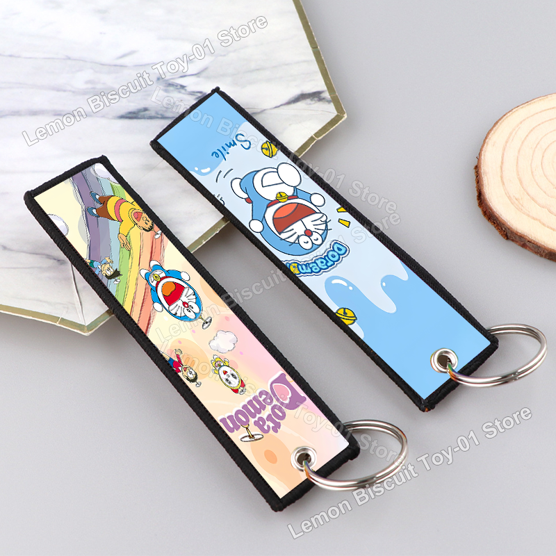 Doraemons Series Key Fobs Hold - Embroidery Cloth のレビューと価格