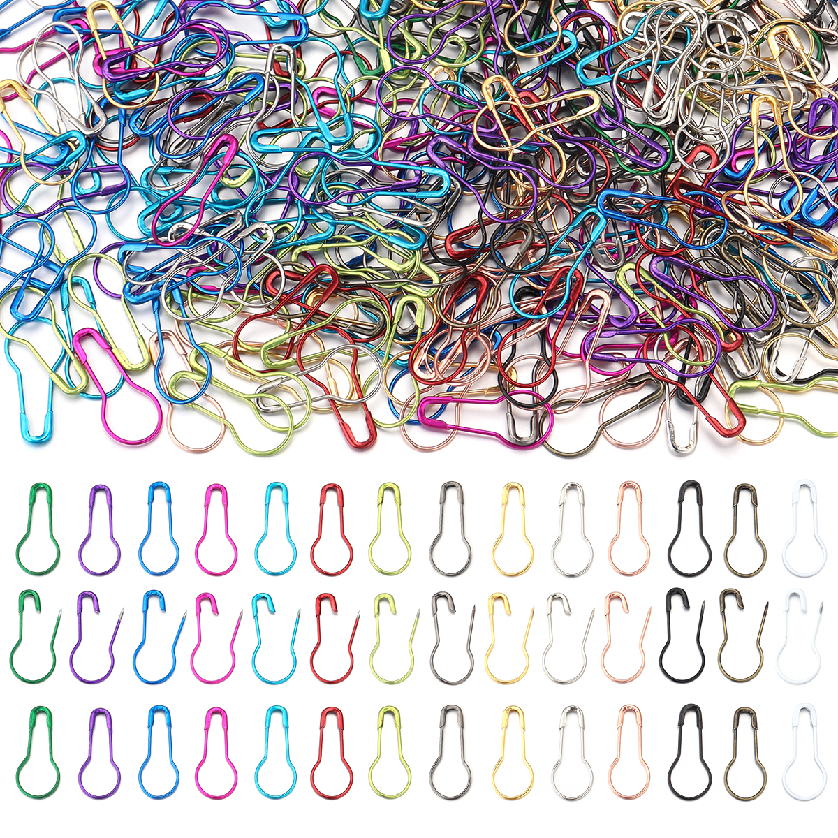 200Pcs/Lot Metal Pins Crochet - Embroidery Needle のレビューと価格