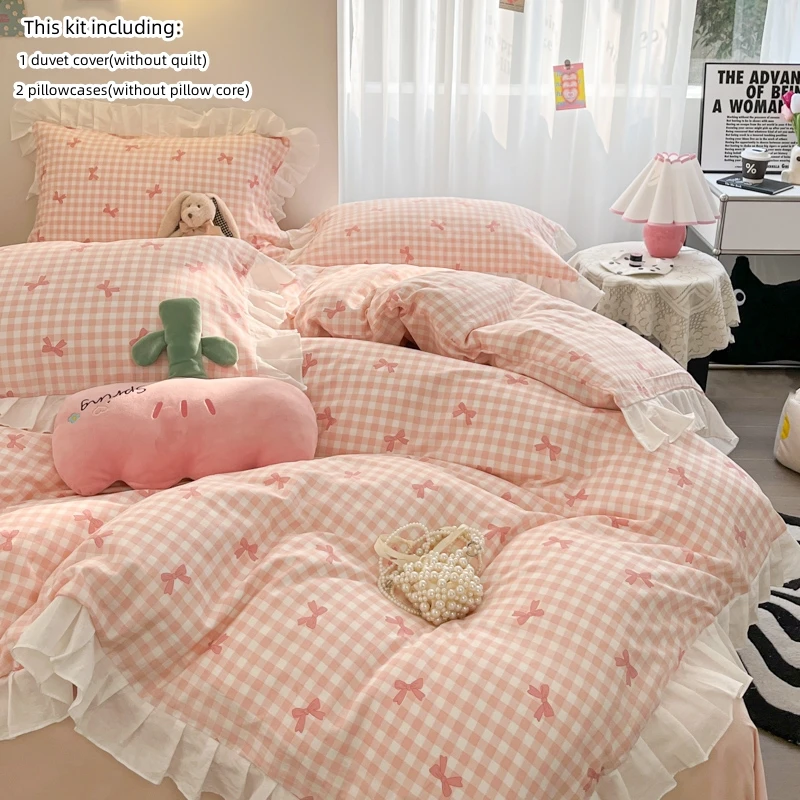 3 Piece Duvet Cover Set Bowkno - Embroidery Quilt Cover のレビューと価格