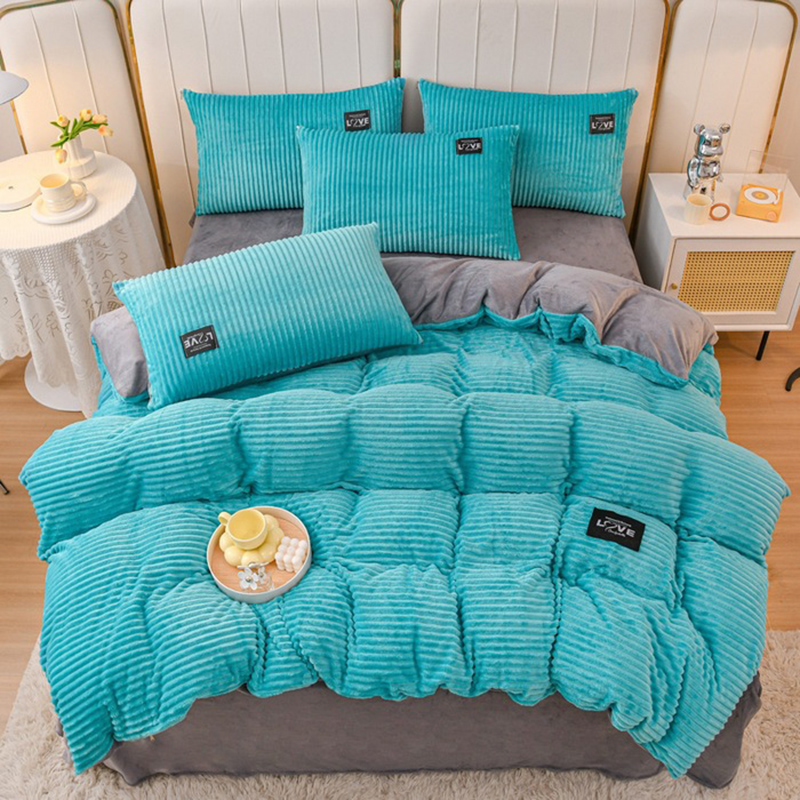 3pcs Duvet Cover Winter Warm B - Embroidery Quilt Cover のレビューと価格