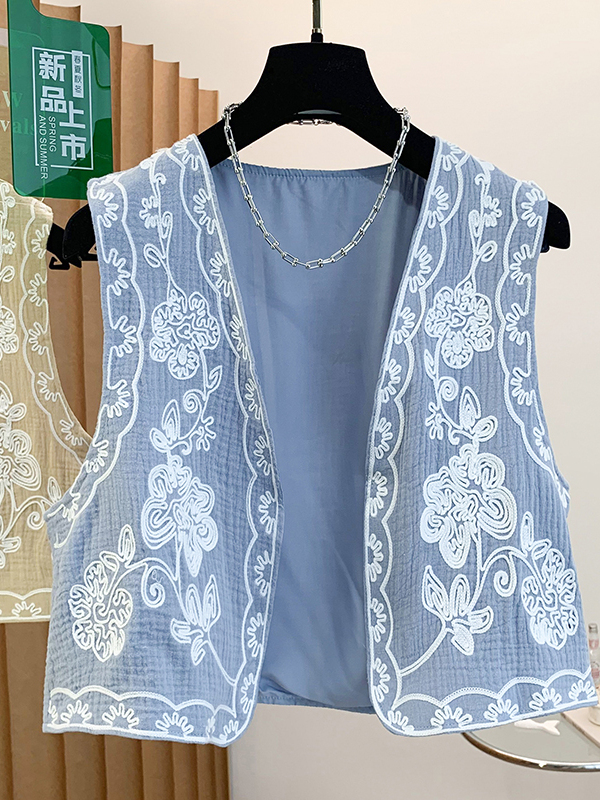 Bohemian Style Heavy Embroider - Embroidery Vest のレビューと価格