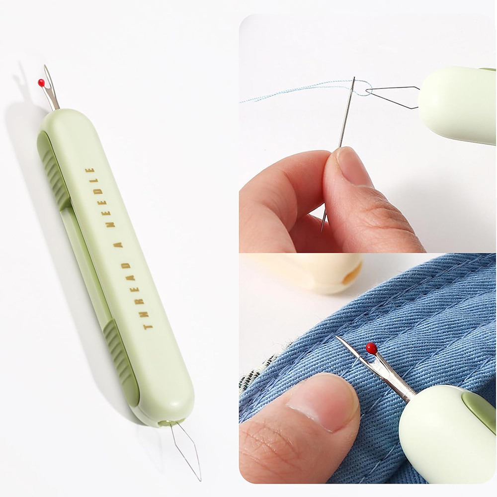 2 in 1 Needle Threader Seam Ri - Embroidery Removal Tool のレビューと価格