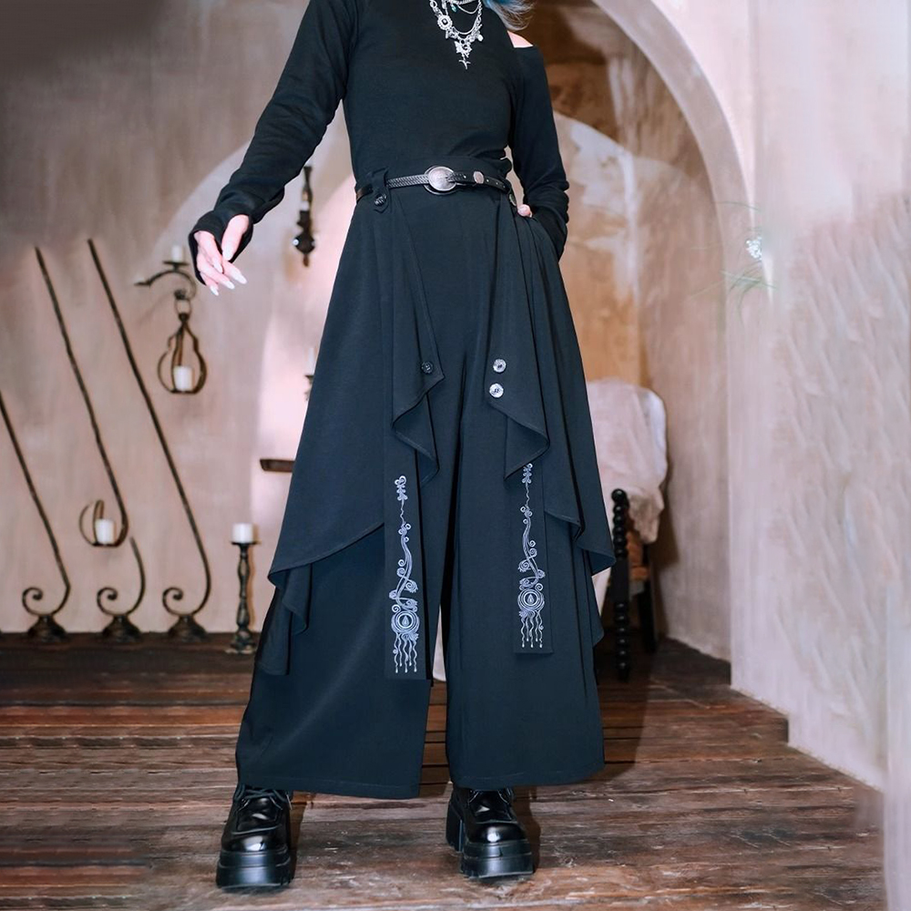 Dark Gothic Embroidered Ribbon - Embroidery Gothic のレビューと価格