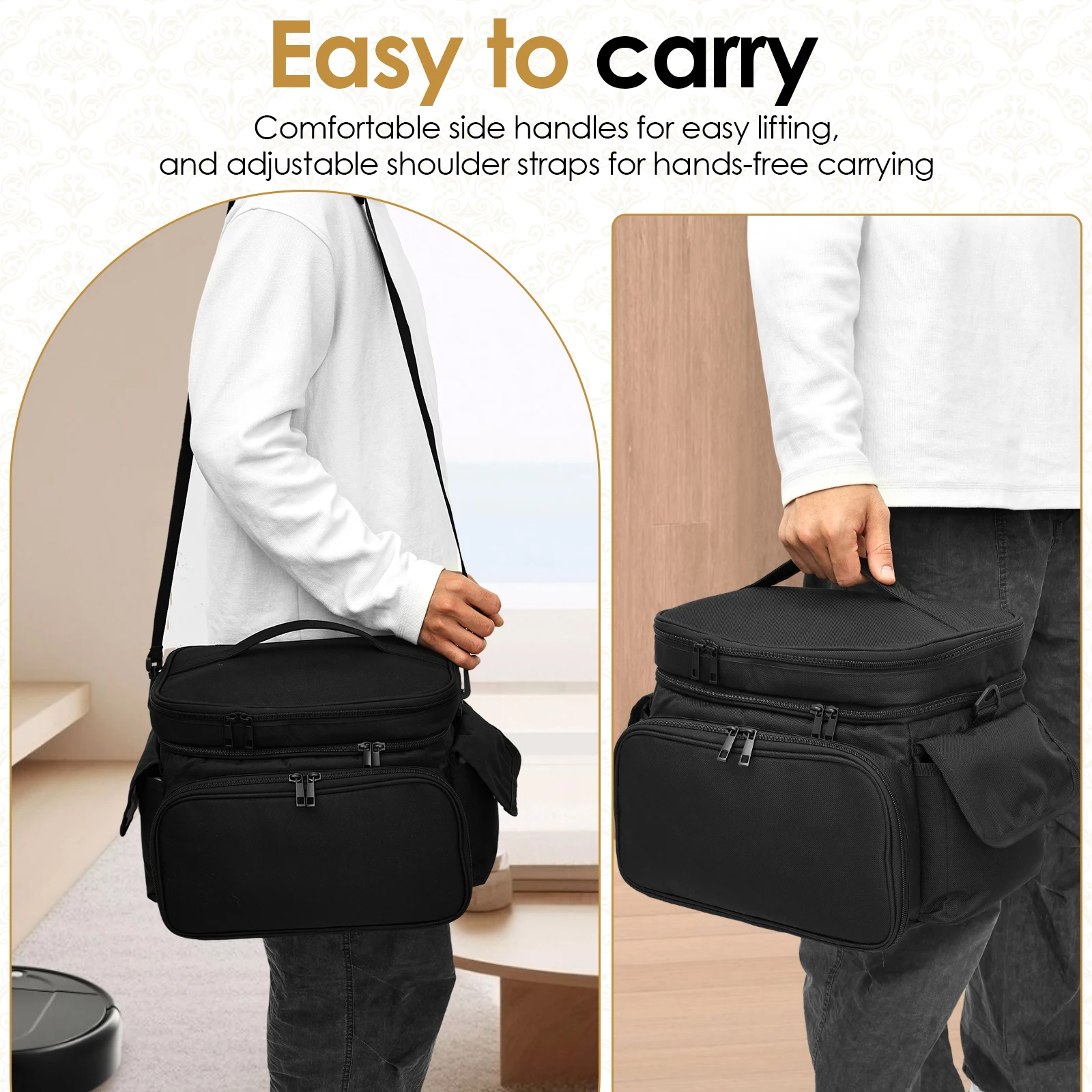 Large Sewing Bag Wool Knitting - Embroidery Thread Yarn のレビューと価格