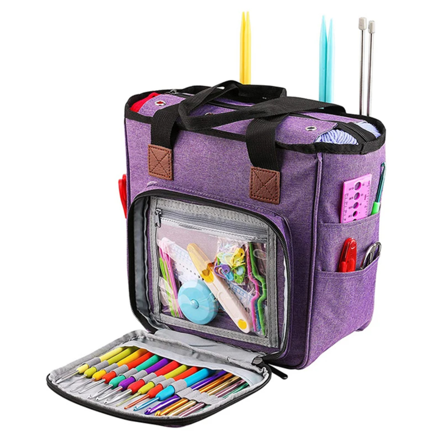 Portable Knitting Bag Organize - Embroidery Thread Yarn のレビューと価格