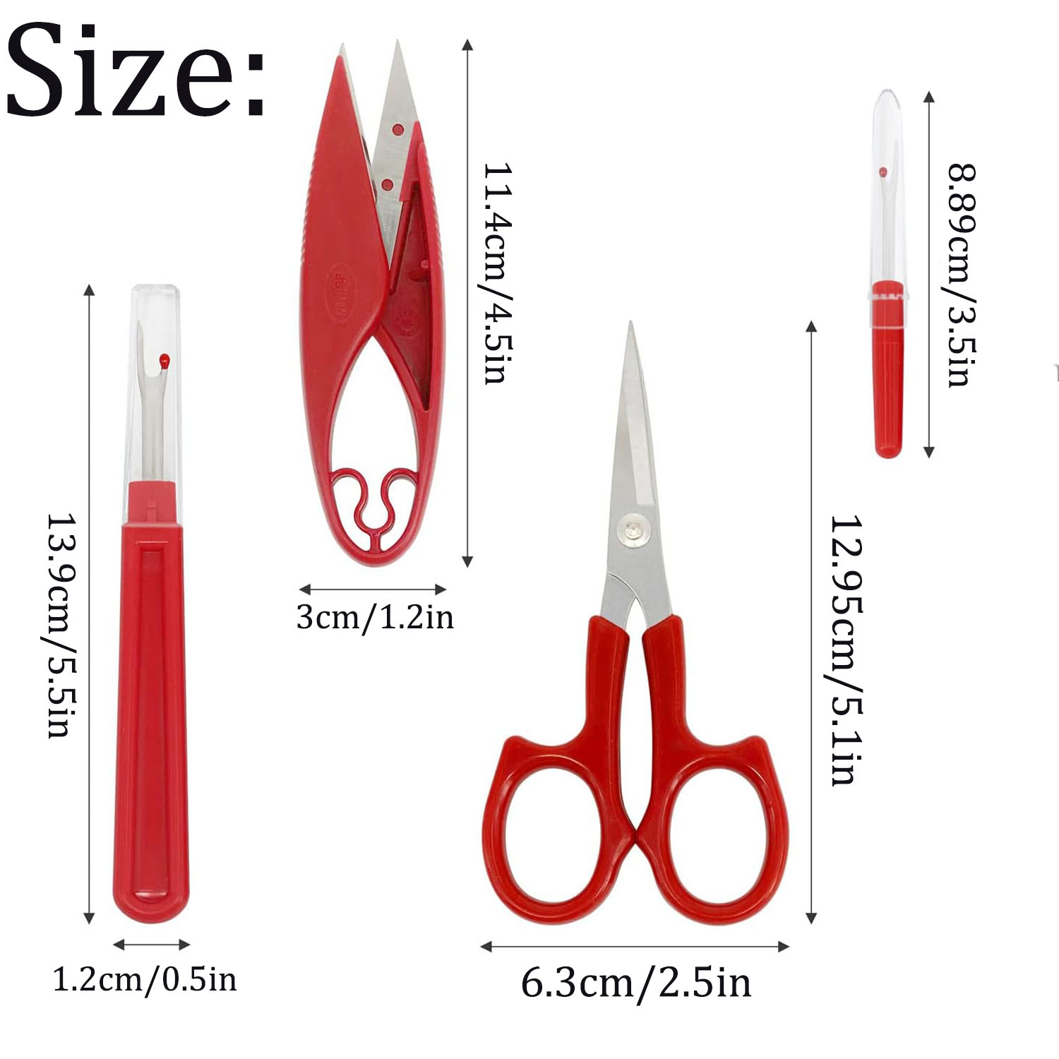 1/2/6Pcs Sewing Seam Ripper Ki - Embroidery Removal Tool のレビューと価格