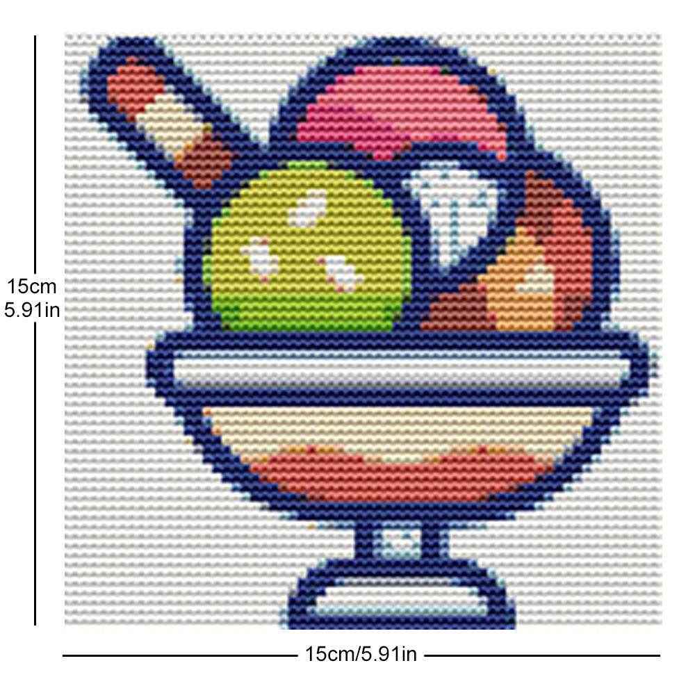Evershine Mini Cross Stitch Ki - Embroidery Unique Design のレビューと価格