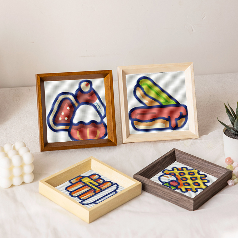 Evershine Mini Cross Stitch Ki - Embroidery Unique Design のレビューと価格