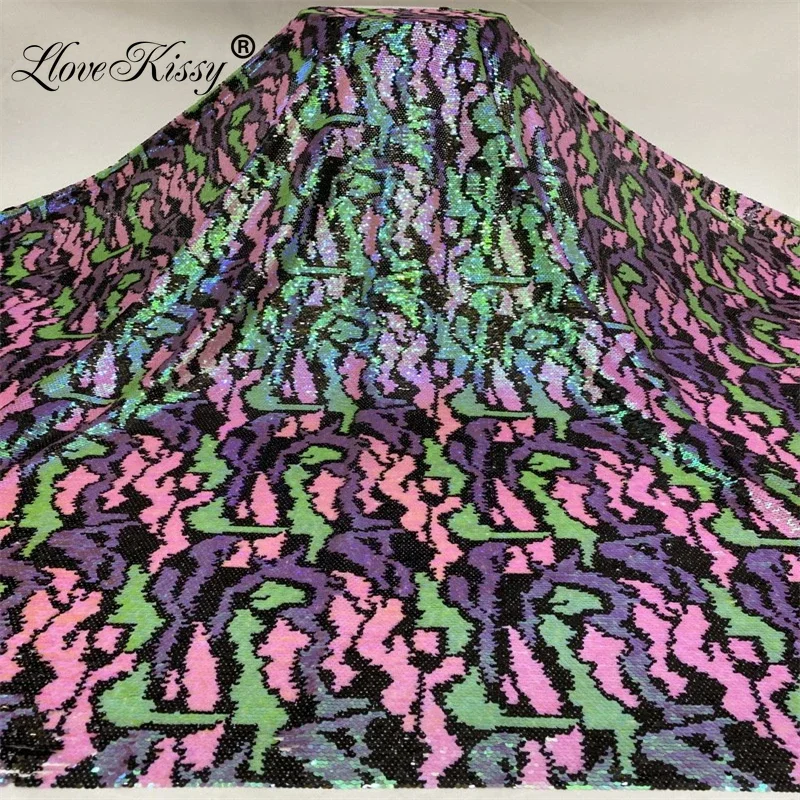 New Glitter Fabric Mesh Embroi - Embroidery Gradient のレビューと価格