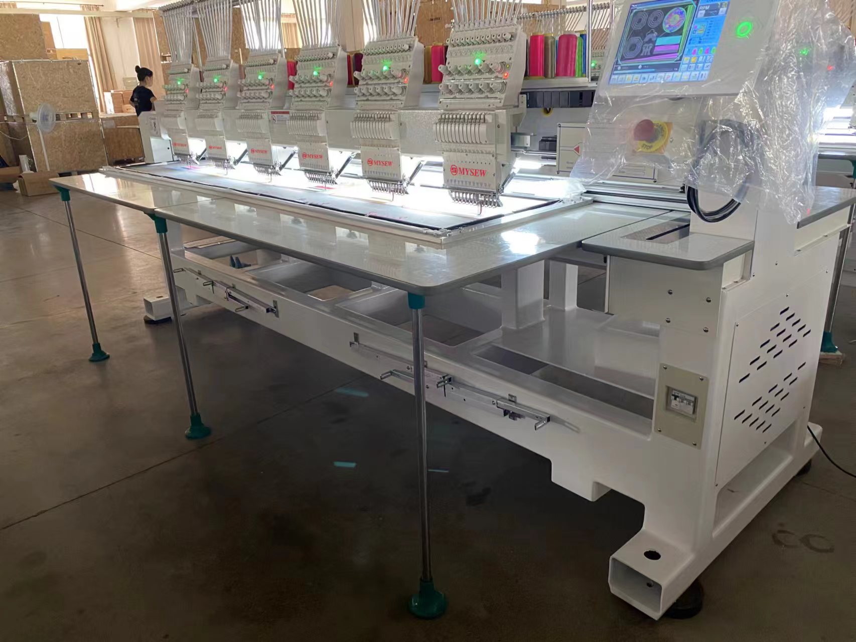 MFGS 1506 15  s 6 Head Automat - Embroidery Hat Machine のレビューと価格