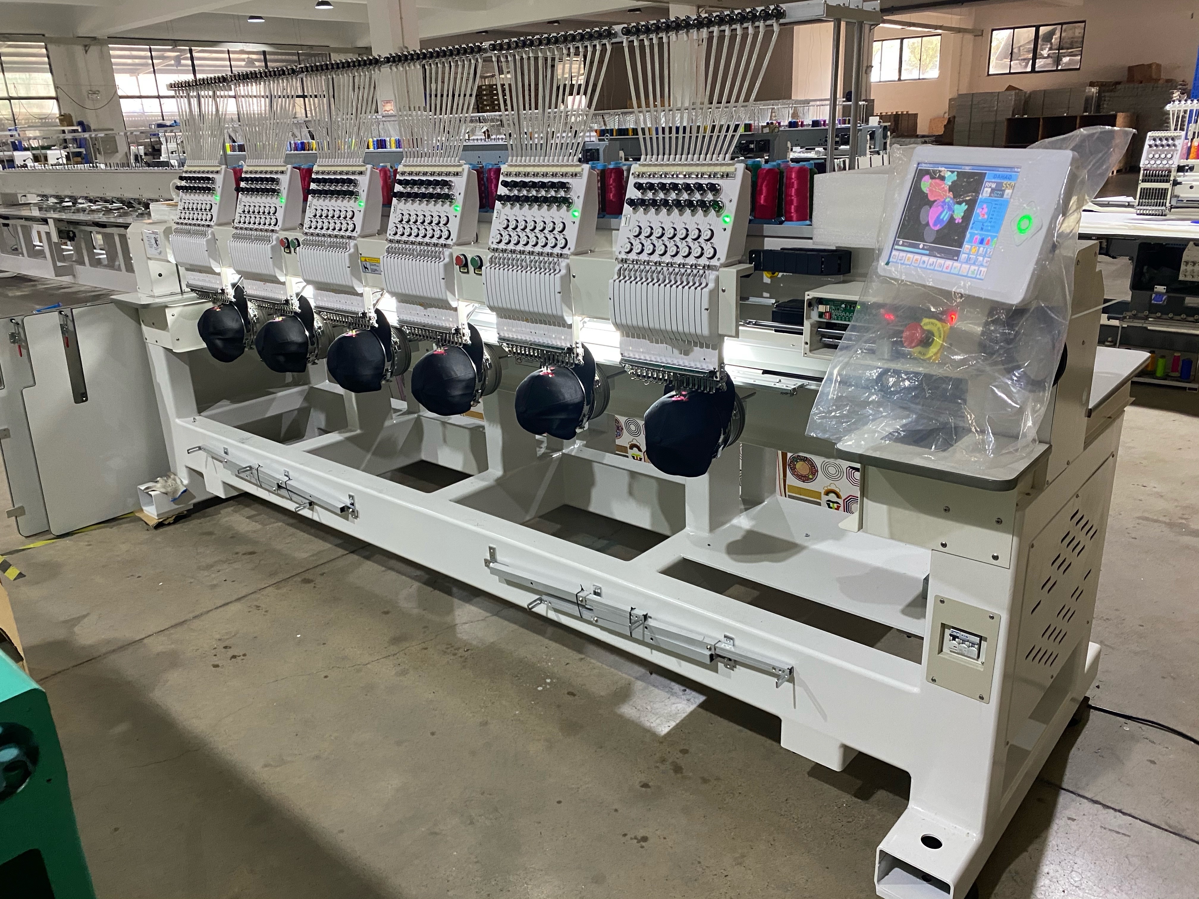 MFGS 1506 15  s 6 Head Automat - Embroidery Hat Machine のレビューと価格