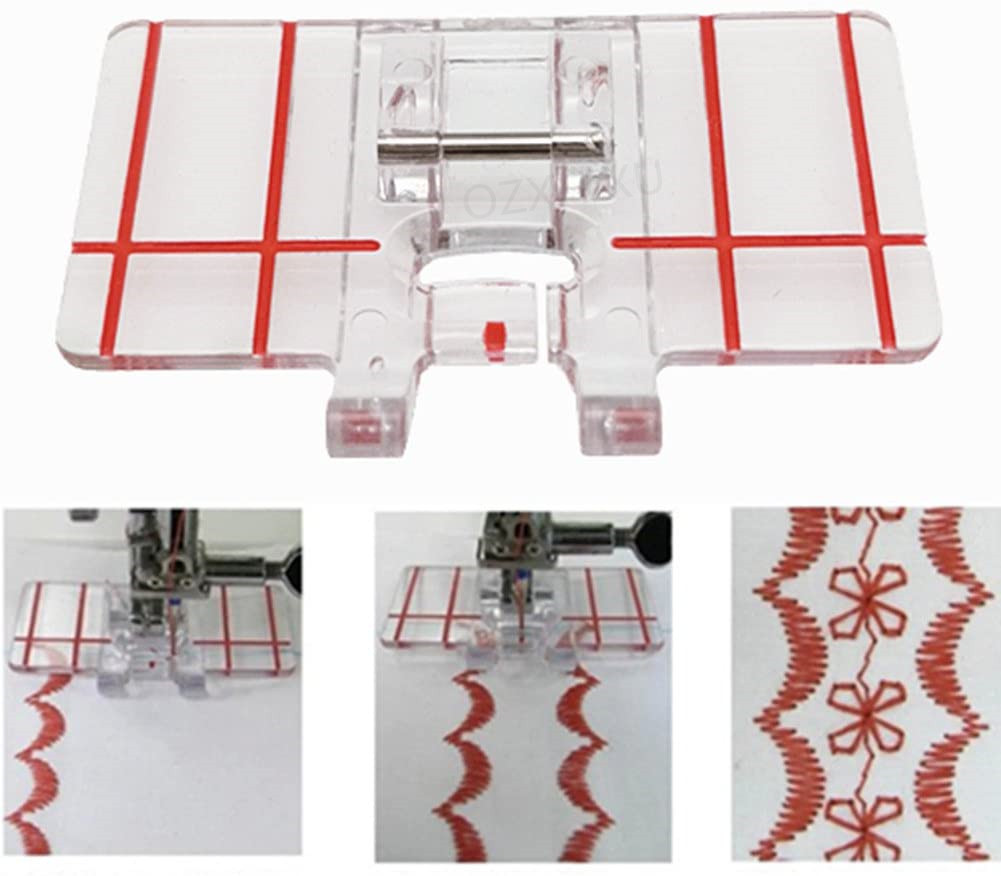 Plastic Clear Parallel Stitch  - Embroidery Xpress のレビューと価格