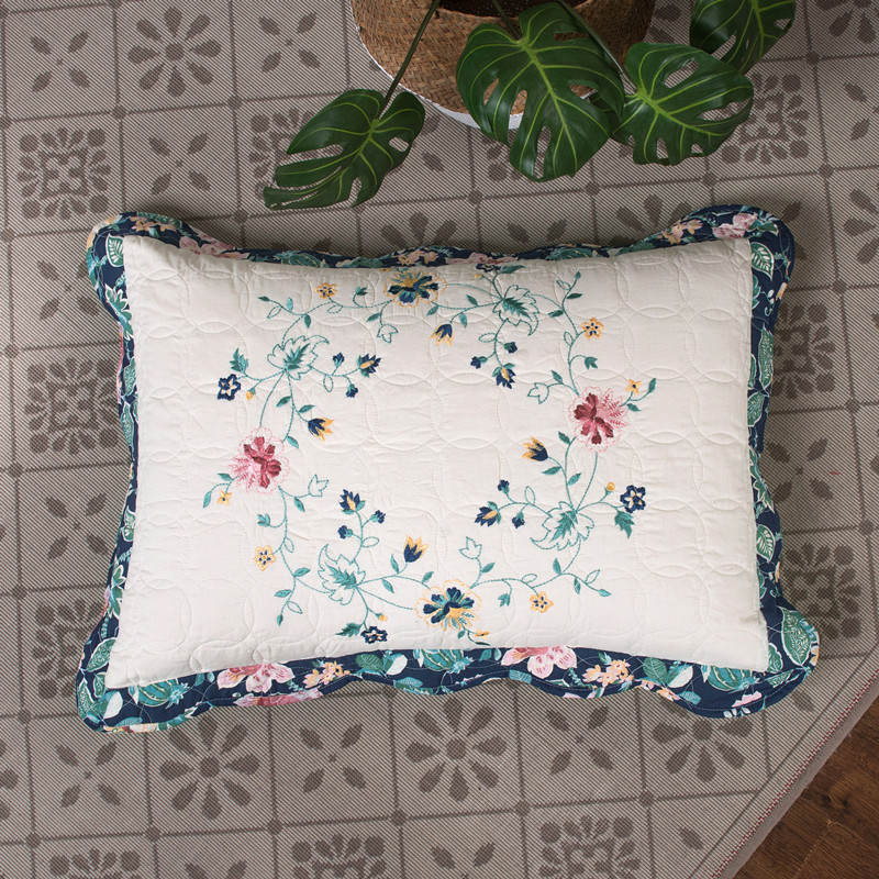 Floral Cotton Quilt Set, Quilt - Embroidery Quilt Cover のレビューと価格