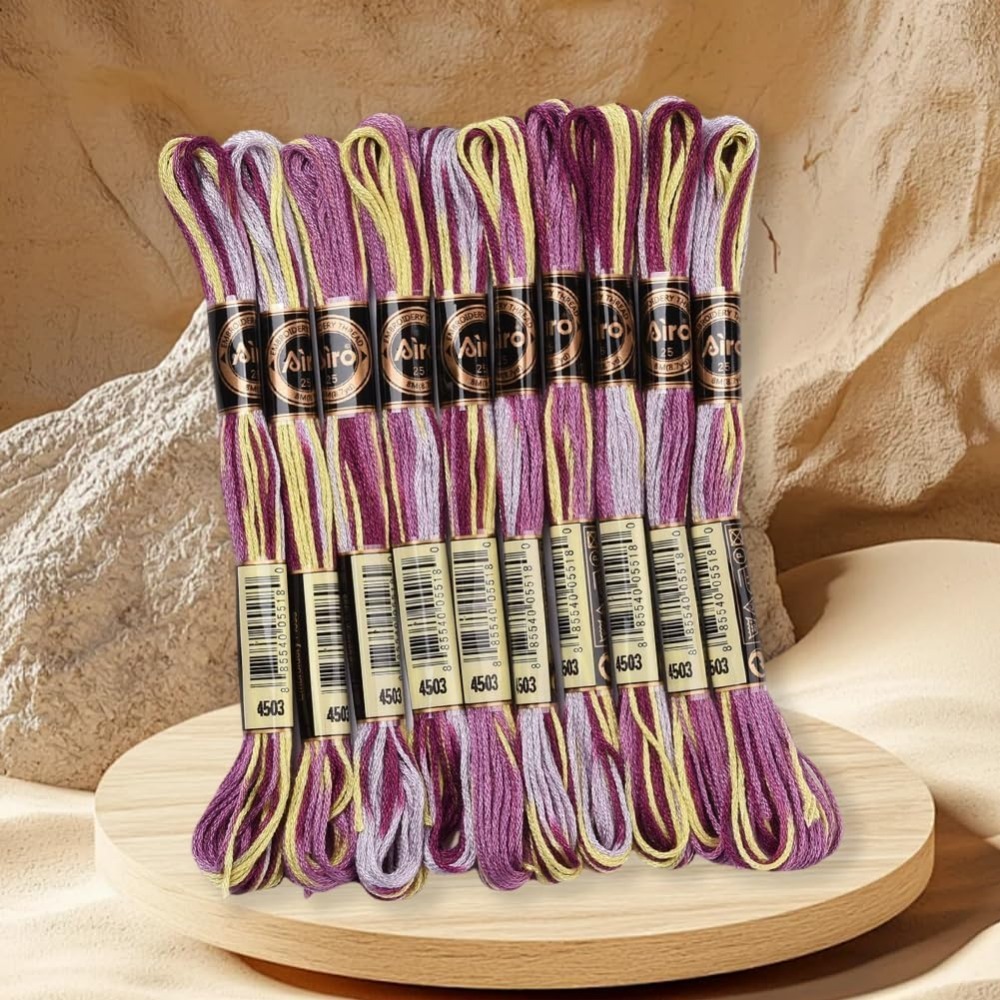 6 Strands Purple Variegated Em - Embroidery Gradient のレビューと価格