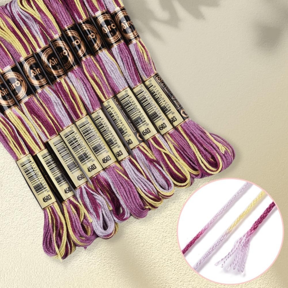 6 Strands Purple Variegated Em - Embroidery Gradient のレビューと価格