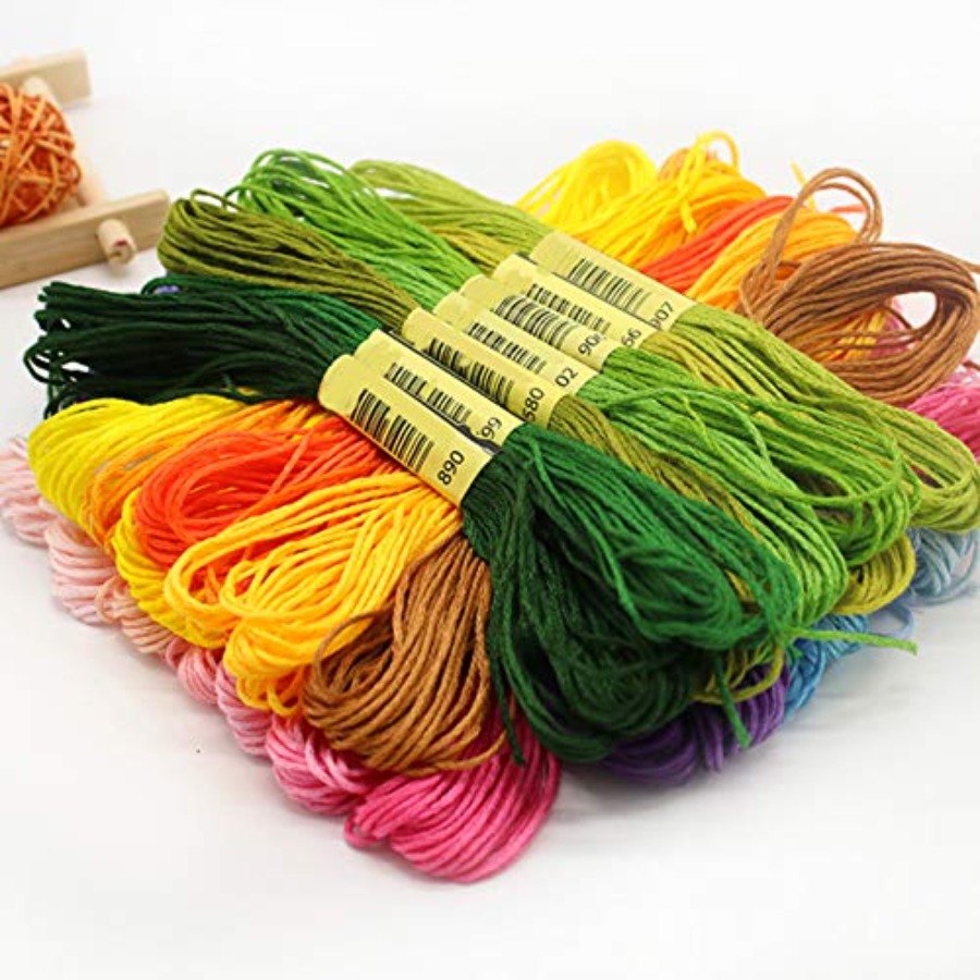 Friendship Bracelet String 50  - Embroidery Thread Yarn のレビューと価格