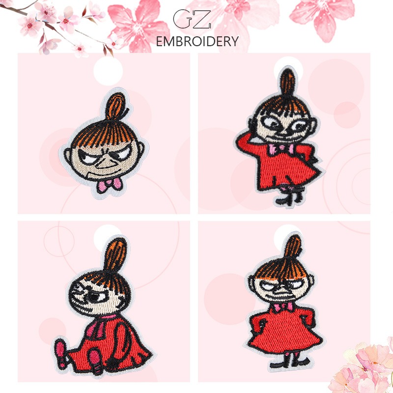 Moomin Cute Cartoon Embroidere - Embroidery Cloth のレビューと価格