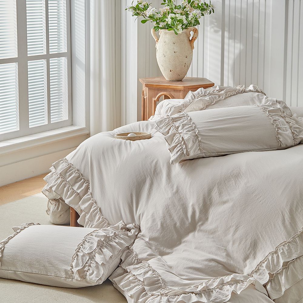 Duvet Cover Bedding Set Twin F - Embroidery Quilt Cover のレビューと価格
