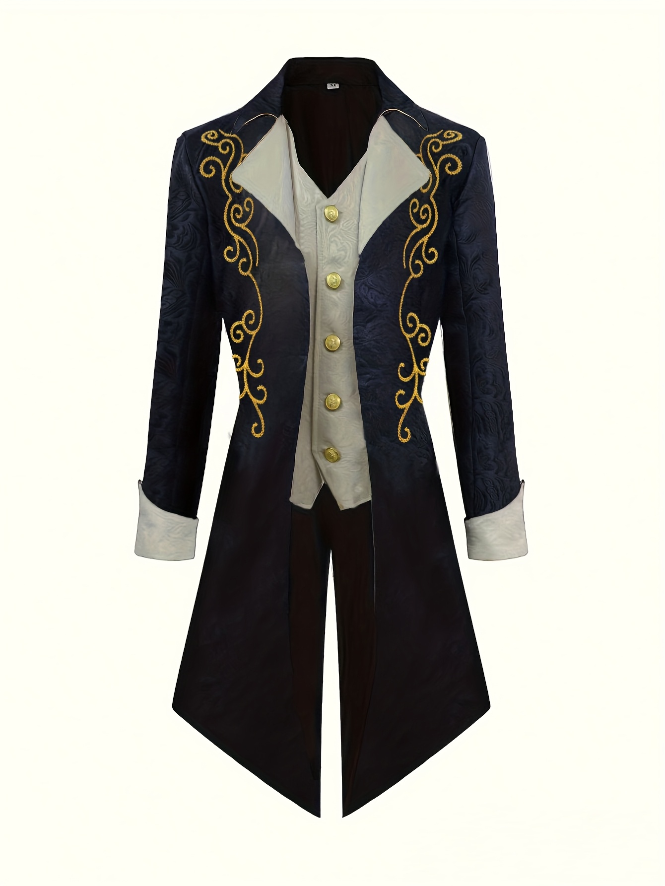 2026Medieval Men's Gothic Tail - Embroidery Gothic のレビューと価格