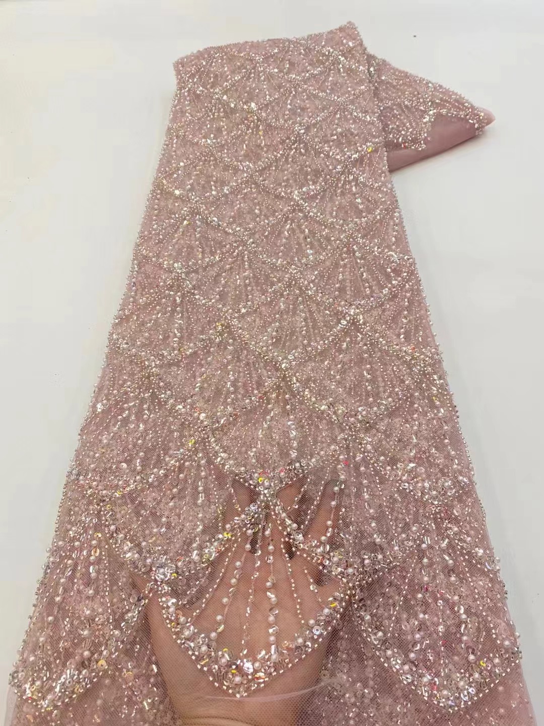 African Tulle Lace Fabric 2026 - Embroidery Gradient のレビューと価格