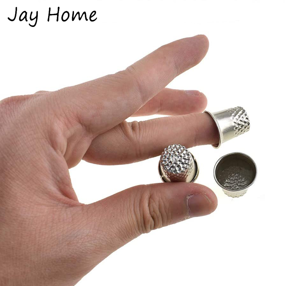 5/10Pcs Silver Sewing Thimbles - Embroidery Quilt Cover のレビューと価格