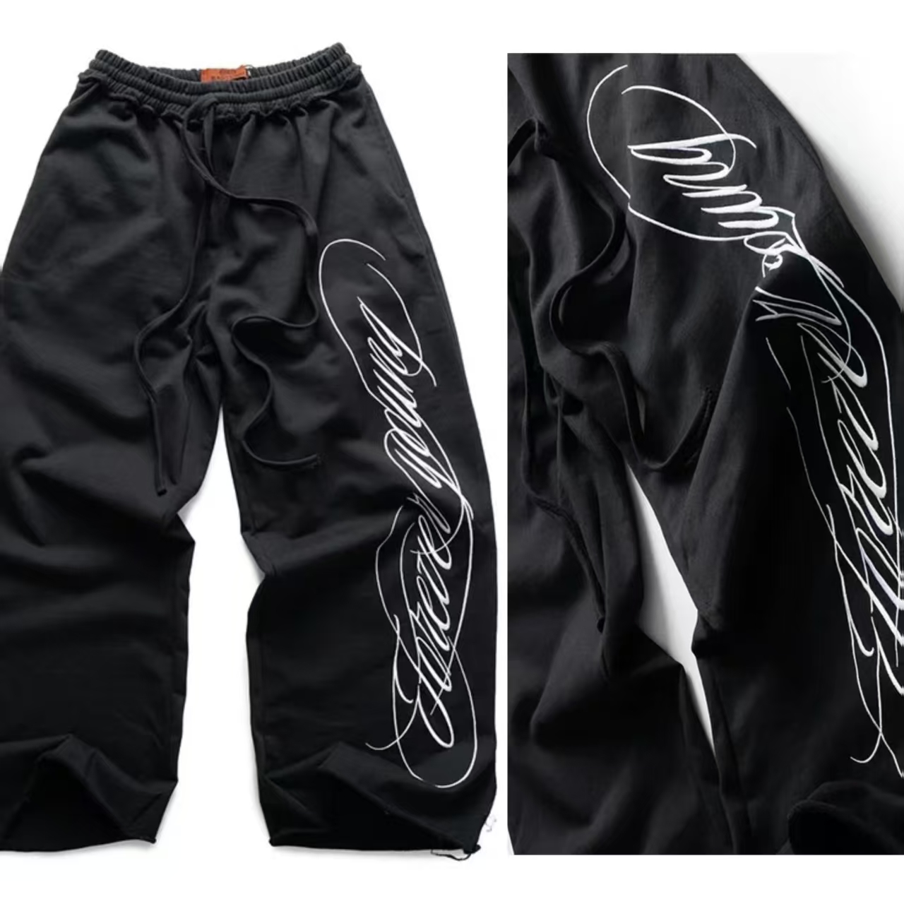 Letter Embroidery Fashion Hip- - Embroidery Gothic のレビューと価格