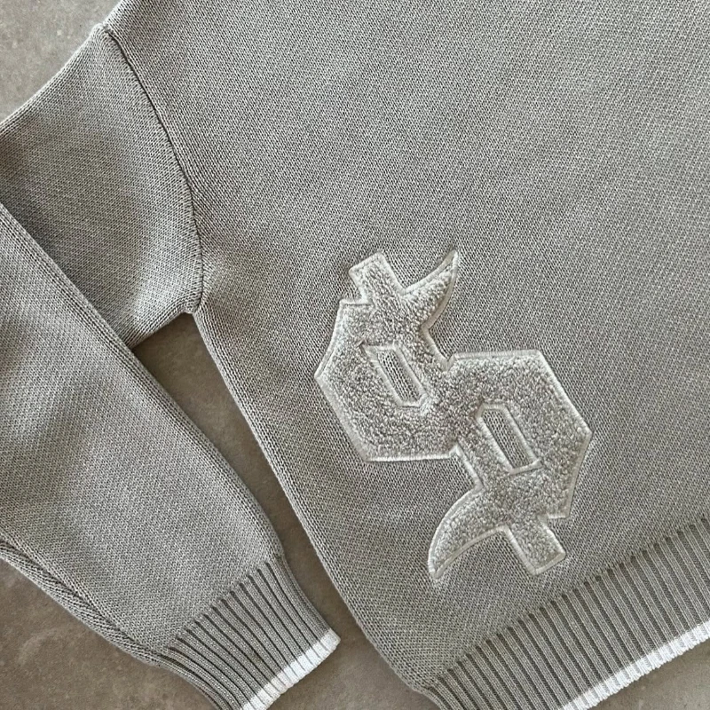 Harajuku Casual gold Sweaters  - Embroidery Gothic のレビューと価格