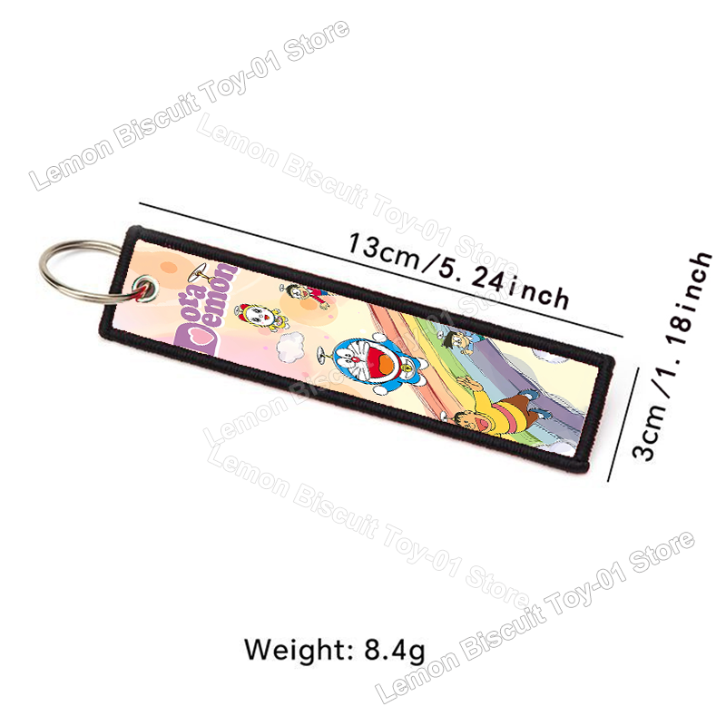 Doraemons Series Key Fobs Hold - Embroidery Cloth のレビューと価格