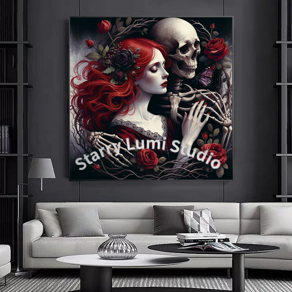 5D Diamond Painting Gothic Lad - Embroidery Gothic のレビューと価格
