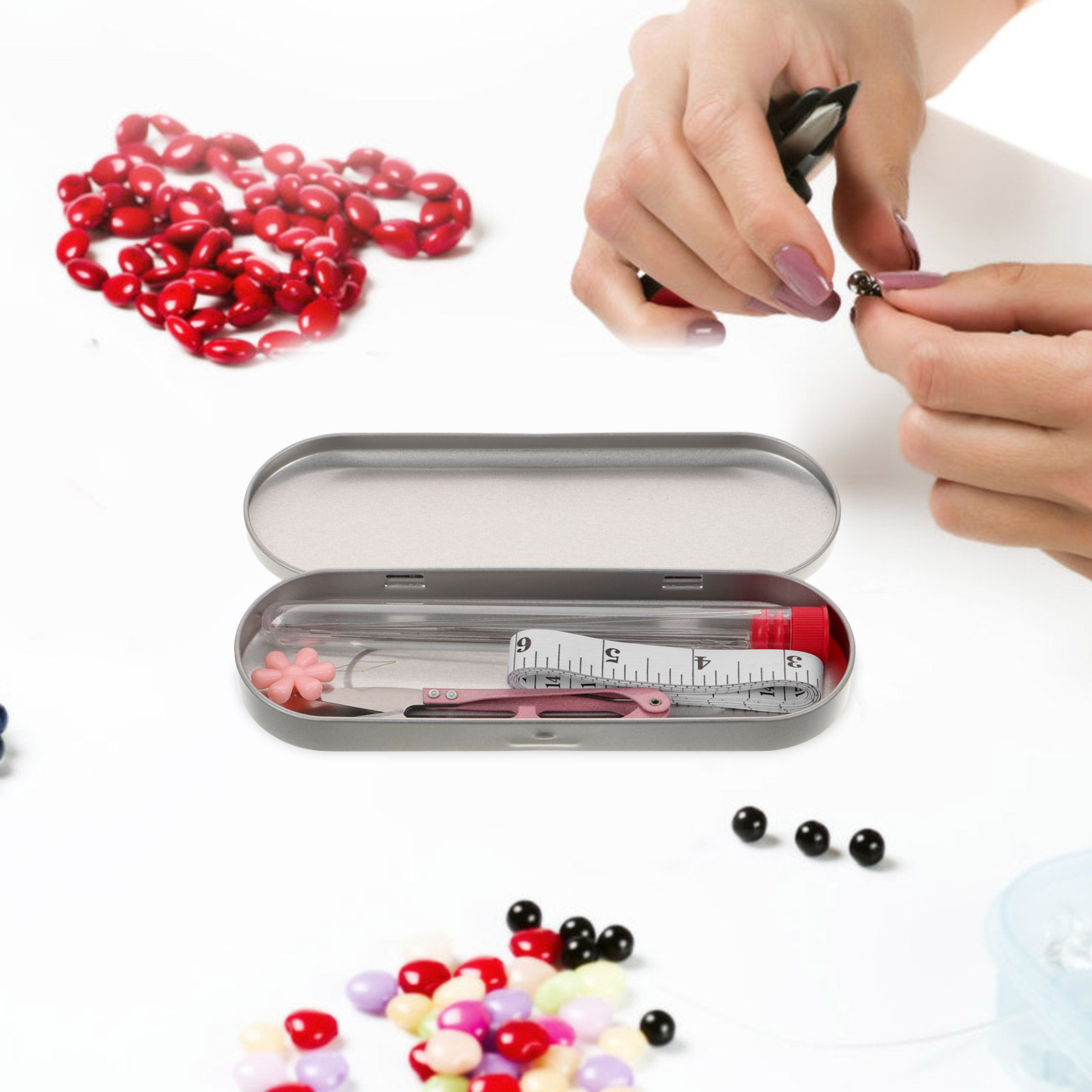 1Set Beading Needle Threader K - Embroidery Needle のレビューと価格