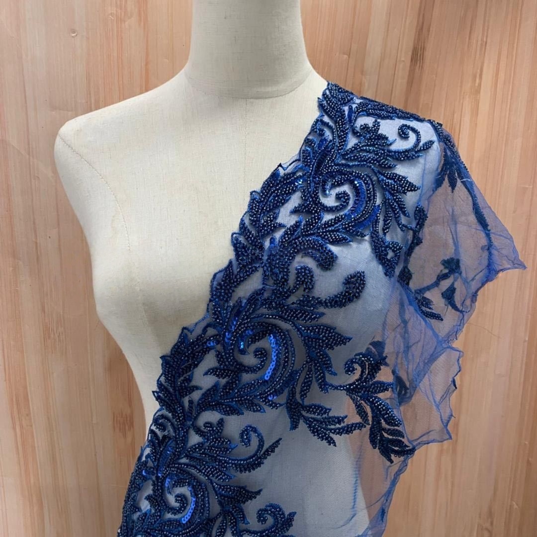 Beaded Embroidery Lace Trim wi - Embroidery Gradient のレビューと価格