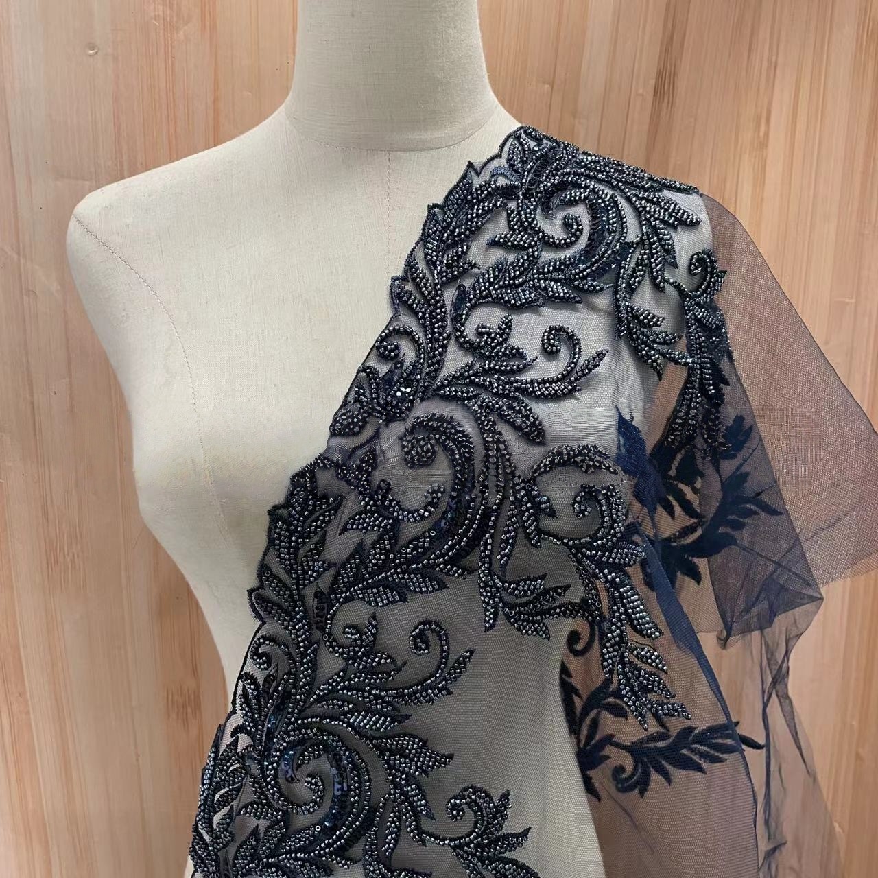 Beaded Embroidery Lace Trim wi - Embroidery Gradient のレビューと価格
