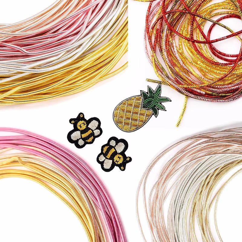 2.6M 1-1.5mm Bullion Wire Fren - Embroidery Thread Yarn のレビューと価格