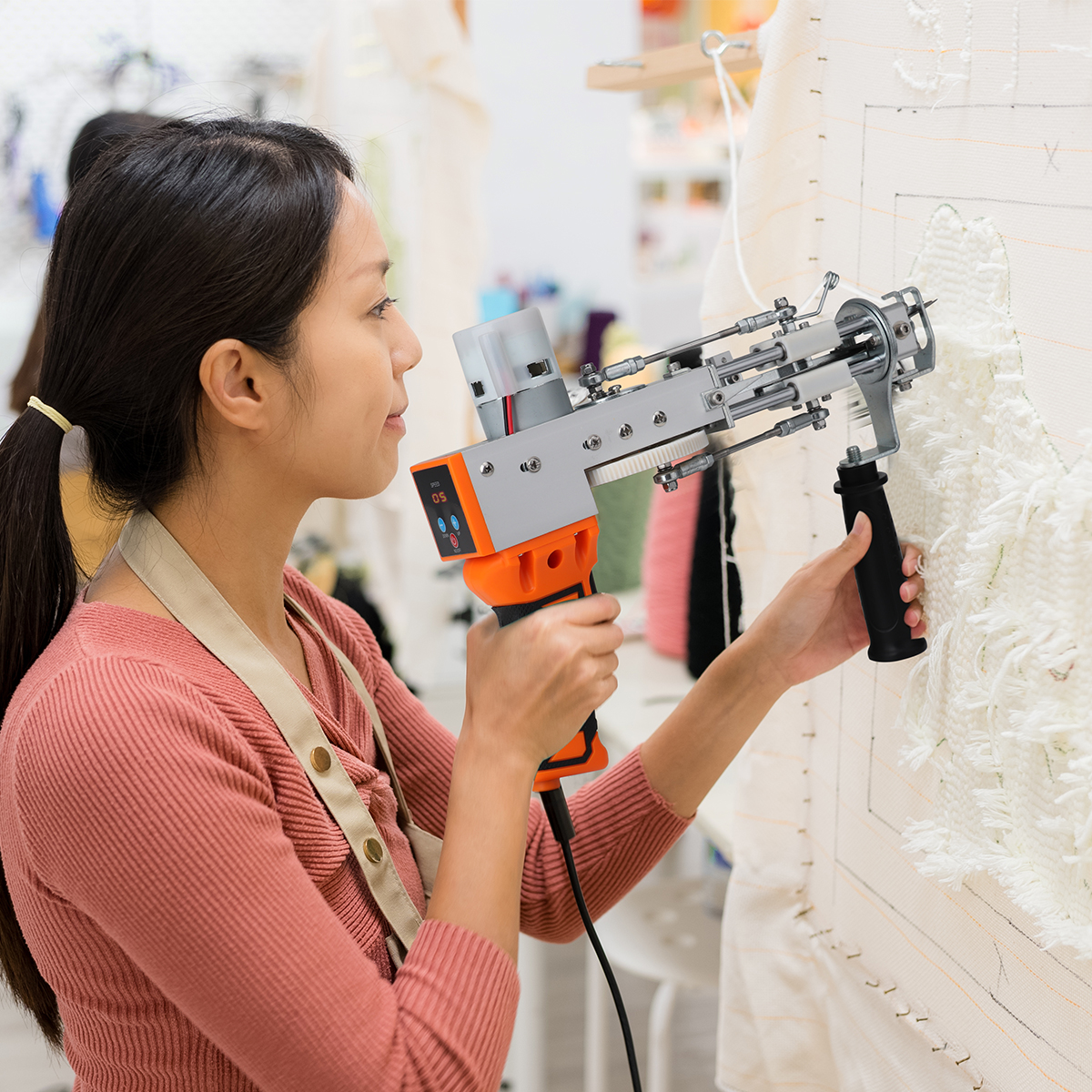 Electric Tufting Gun Cut Loop  - Embroidery Needle のレビューと価格