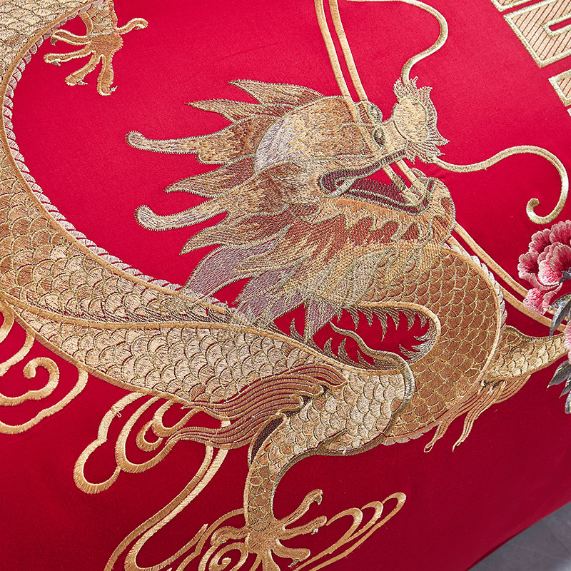 100% Cotton Bedding Set Luxury - Embroidery Quilt Cover のレビューと価格
