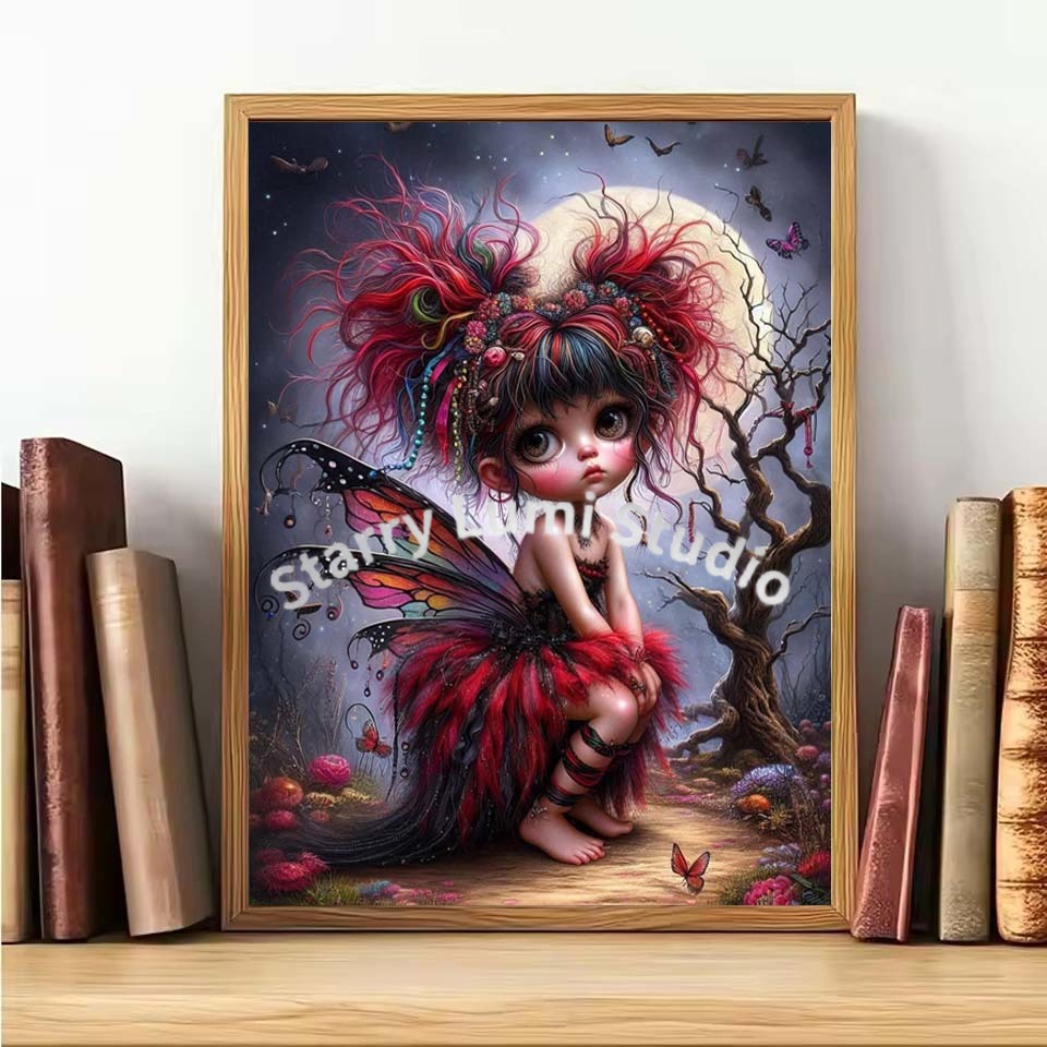 5D Diamond Painting Kit Gothic - Embroidery Gothic のレビューと価格