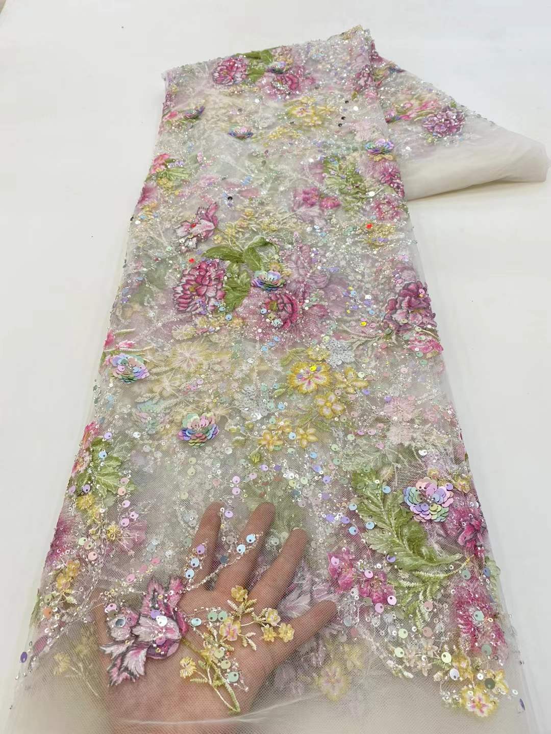 African Lace Fabric 2026 High  - Embroidery Gradient のレビューと価格