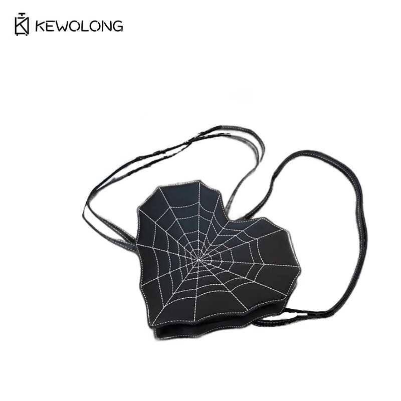 Gothic Bat Shape Shoulder Bag  - Embroidery Gothic のレビューと価格