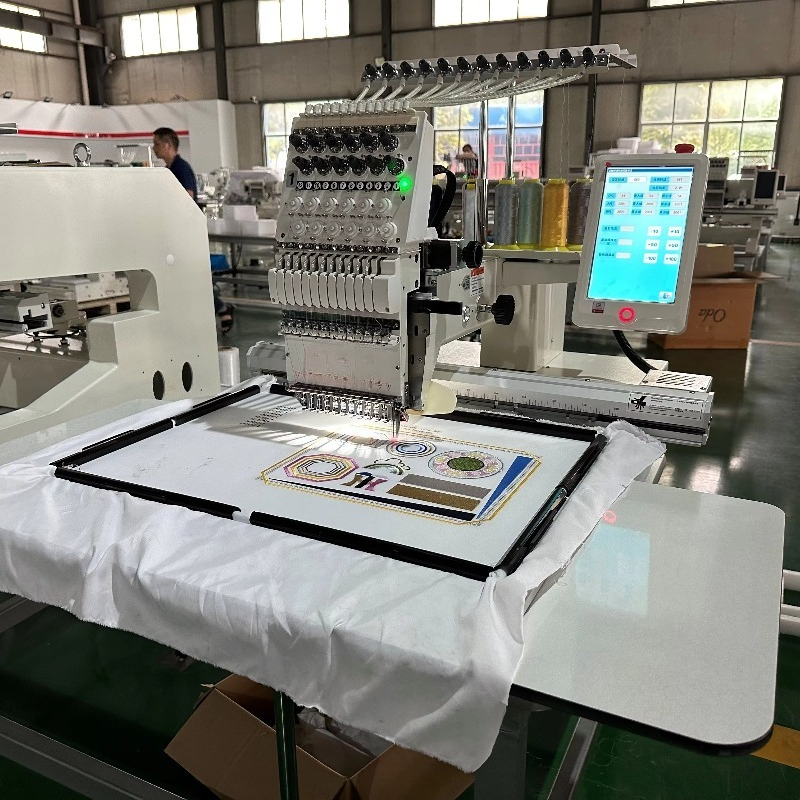 Single Head Multi Needles Auto - Embroidery Hat Machine のレビューと価格