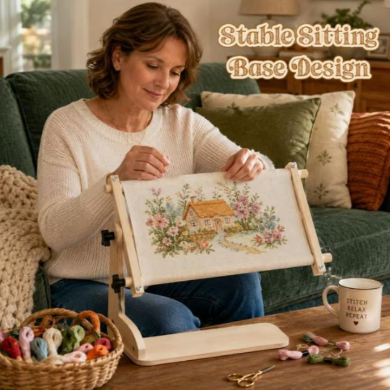 Easy to Use Cross Stitch Desk  - Embroidery Needle のレビューと価格