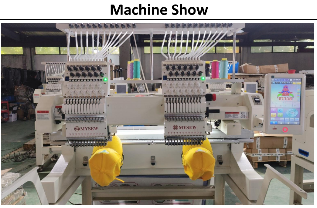 MJS1202 Mysew  2 Head Industri - Embroidery Hat Machine のレビューと価格