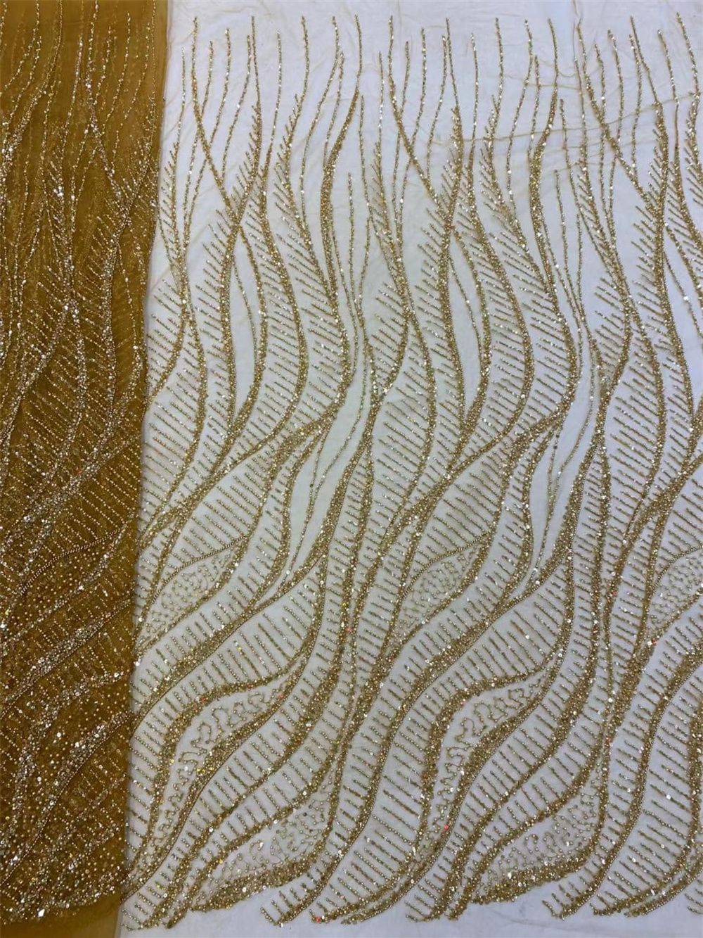 Wholesale 2025 African Sequins - Embroidery Gradient のレビューと価格