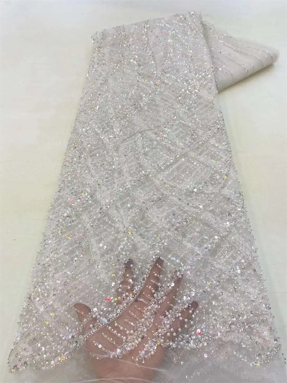 Wholesale 2025 African Sequins - Embroidery Gradient のレビューと価格