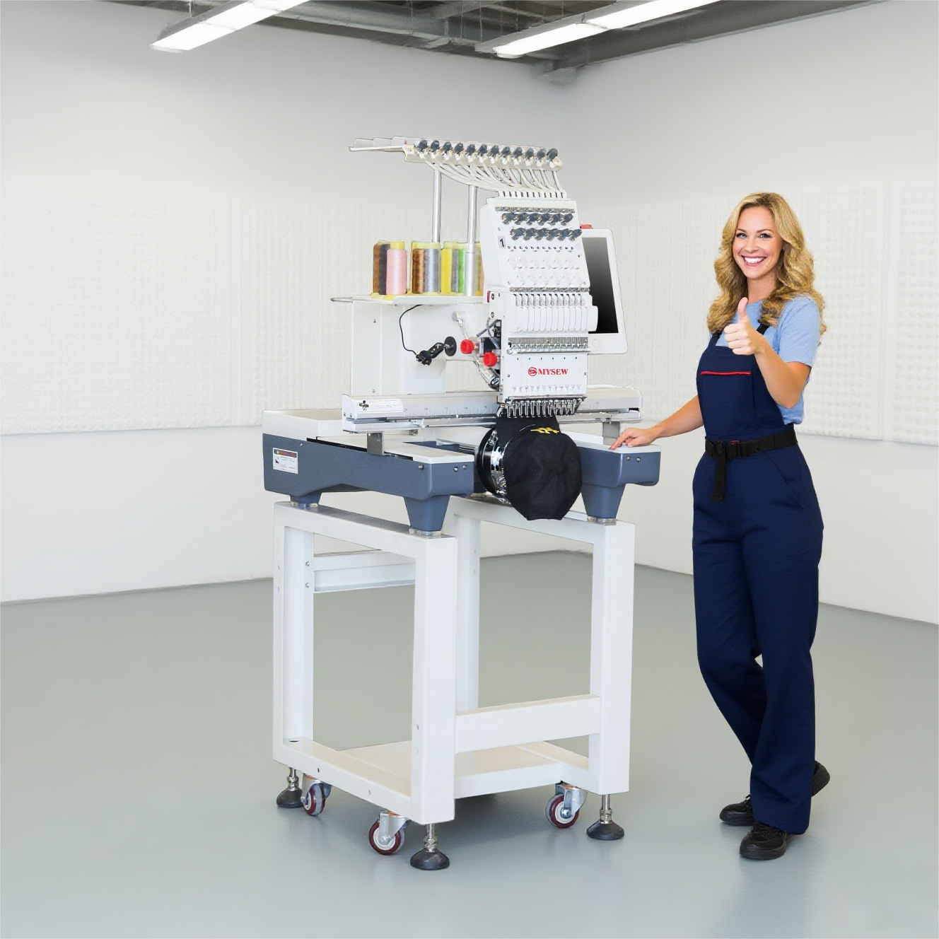 MJS1201scope(35*50cm) Automati - Embroidery Hat Machine のレビューと価格