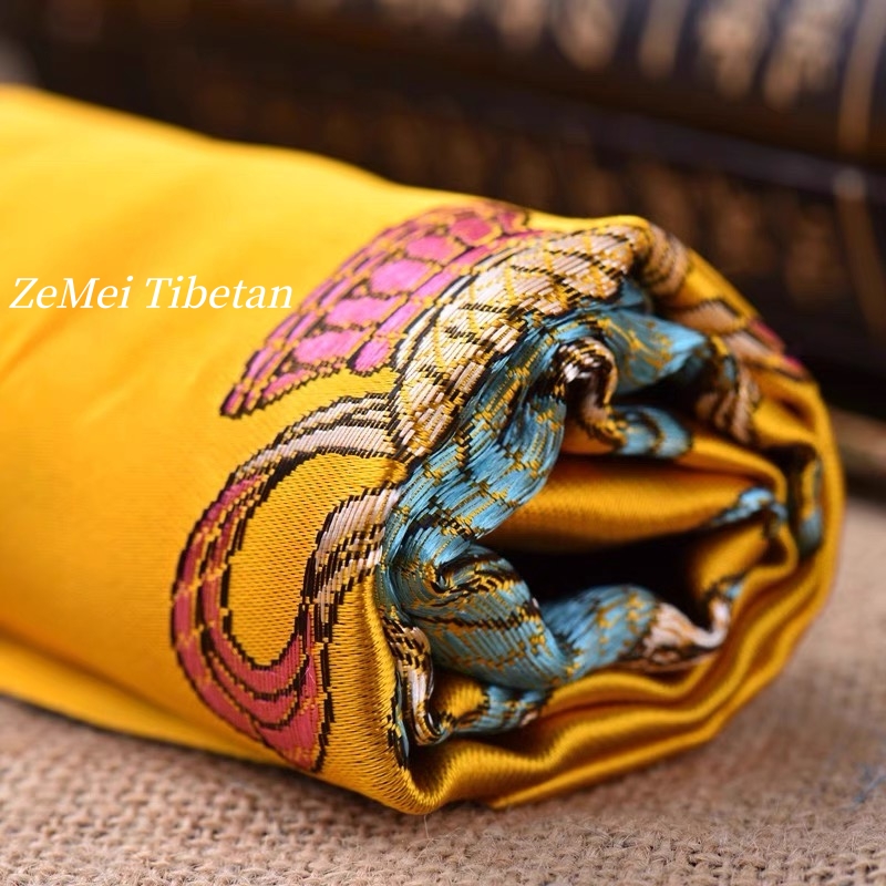 Tibetan-Style Hada Tantric Fiv - Embroidery Cloth のレビューと価格