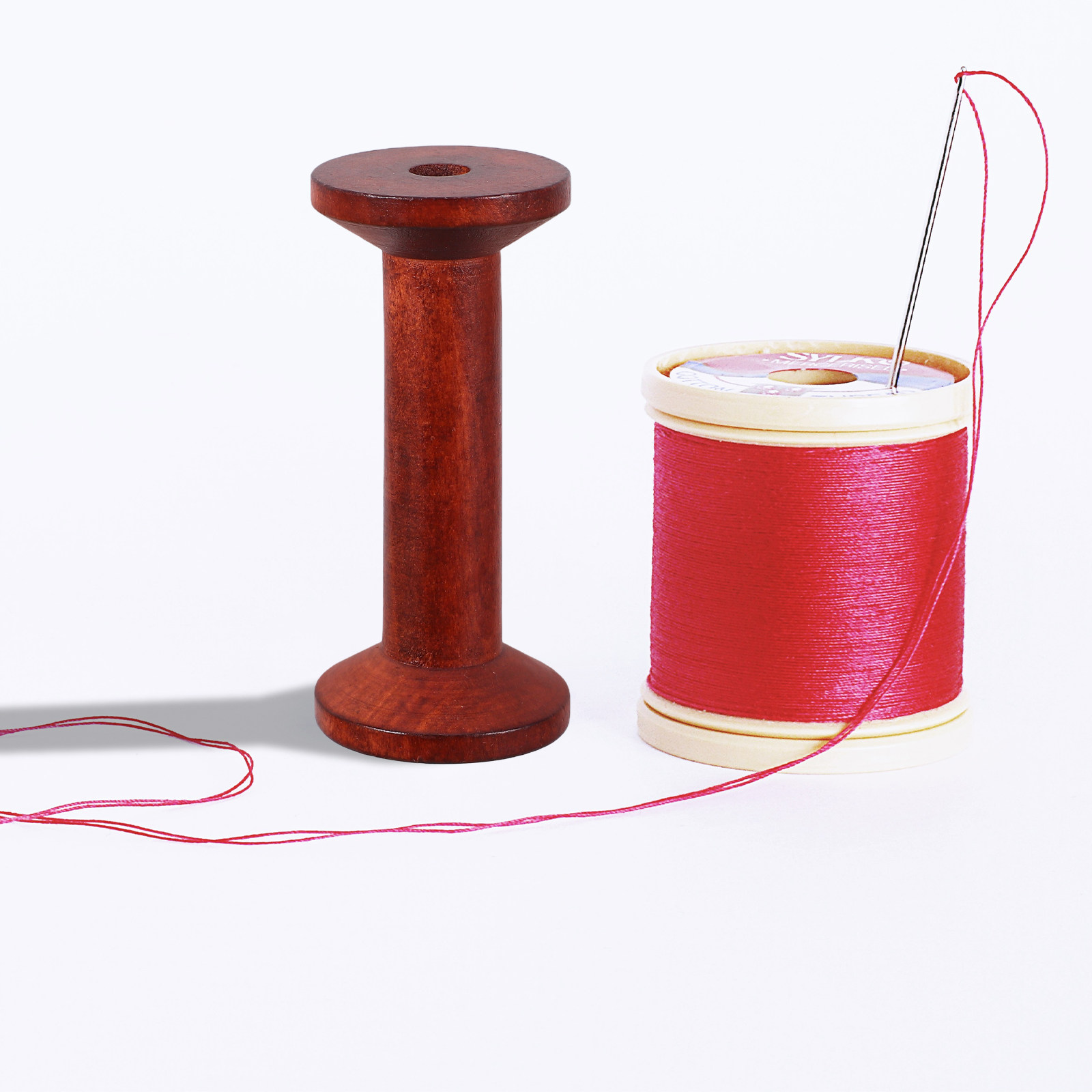 6Pcs Wooden Empty Spools for C - Embroidery Thread Yarn のレビューと価格